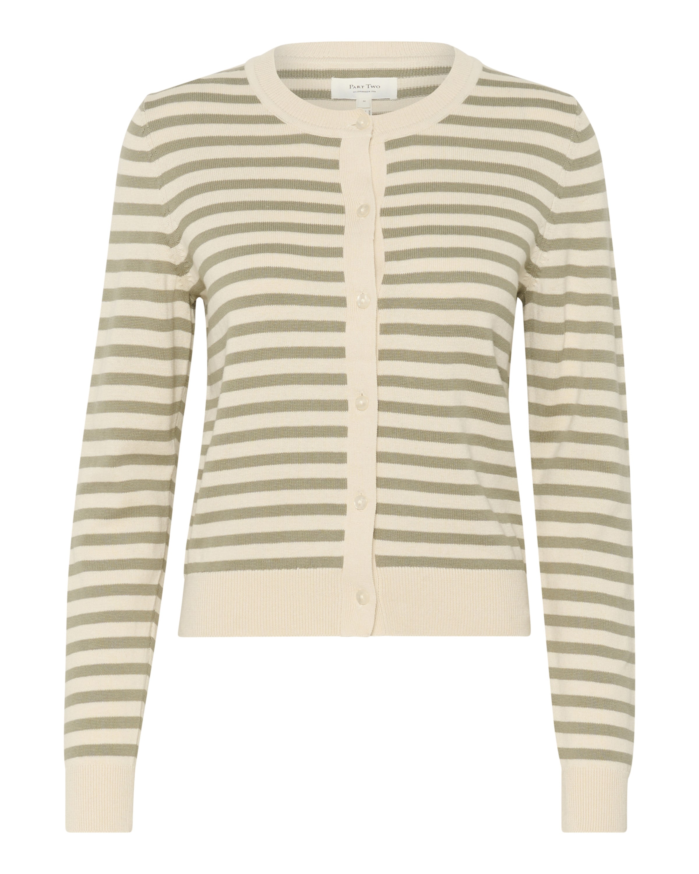 Part Two Gebreid vest 'Tanisha' in Beige: voorkant