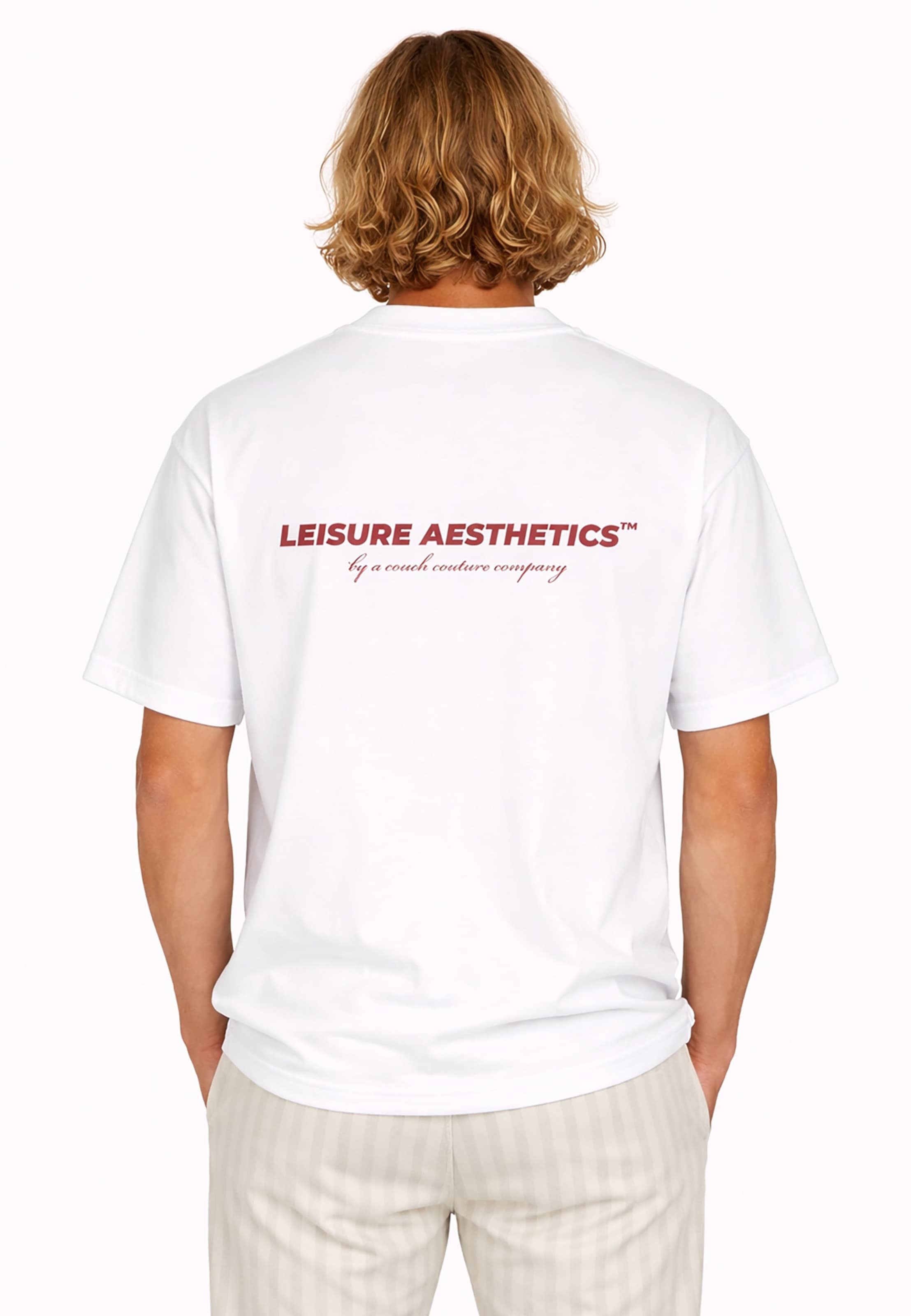 Pockies - Camiseta 'L.A.' en blanco: frente