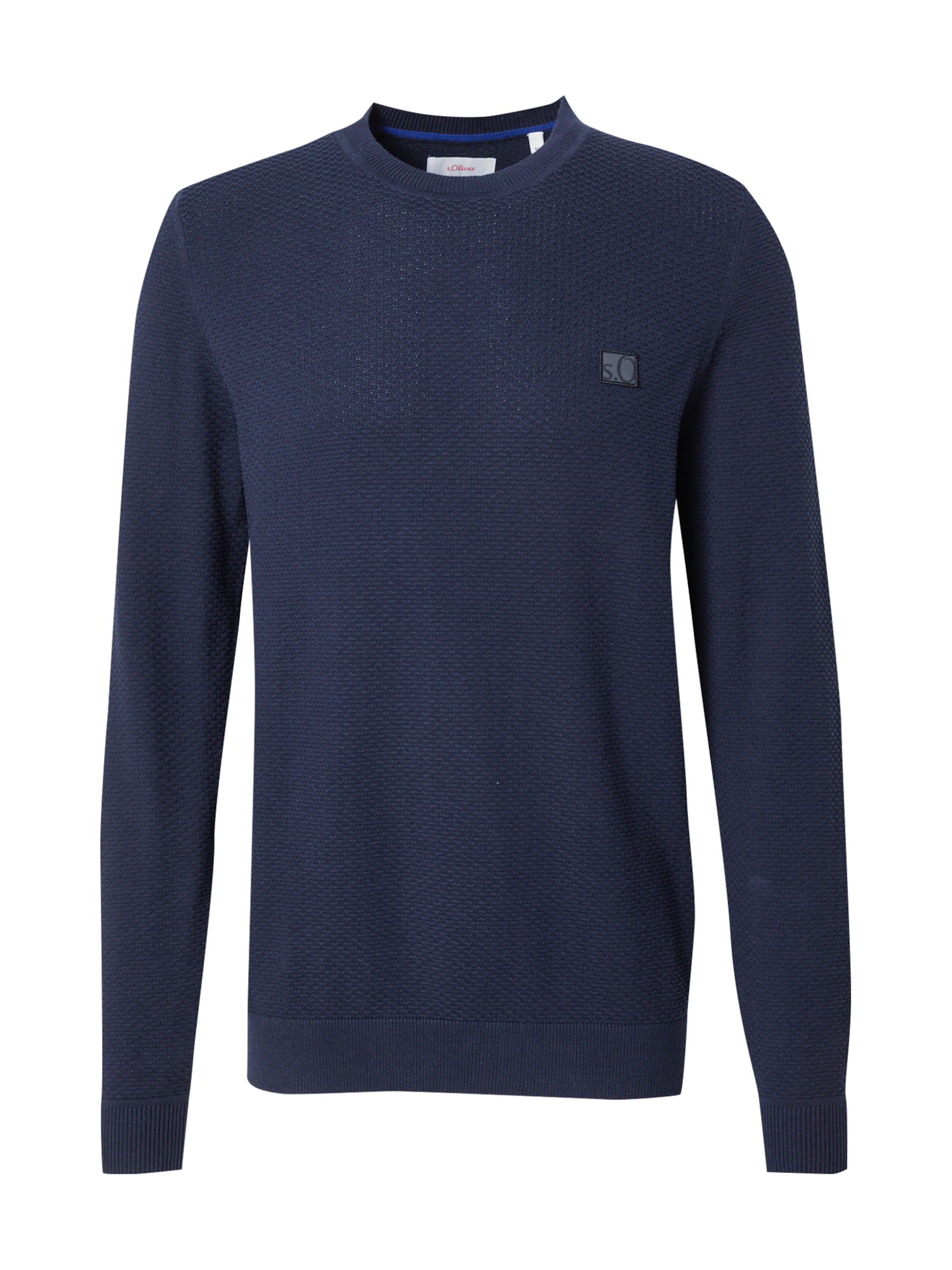 s.Oliver Trui in Blauw: voorkant