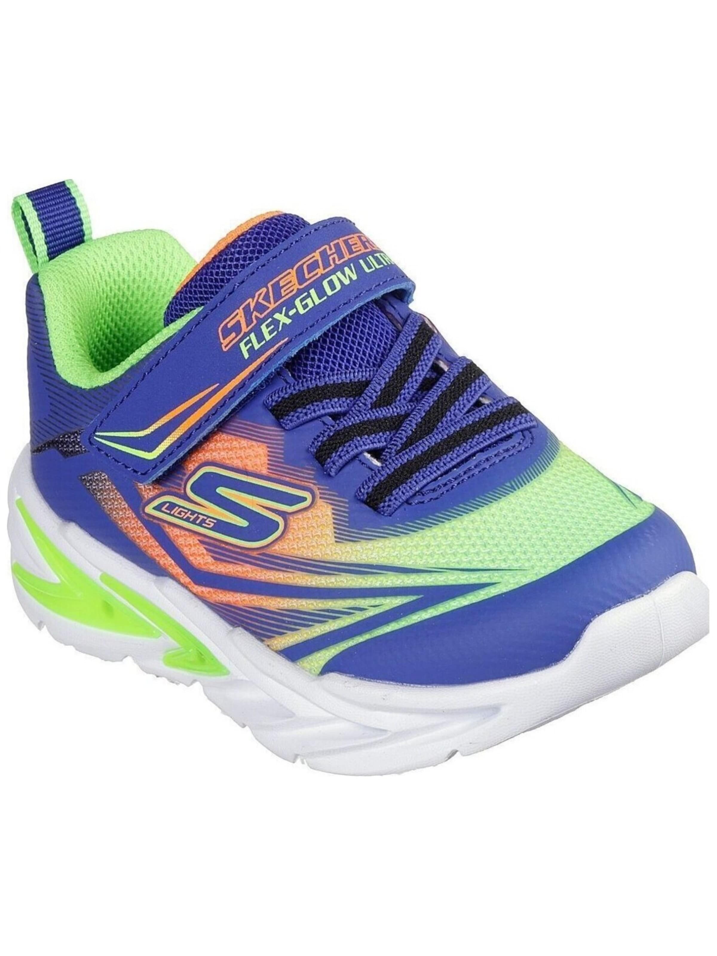 SKECHERS - Zapatillas deportivas 'S Lights-Flex-Glow' en azul: frente