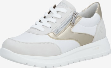 Baskets basses REMONTE en blanc : devant