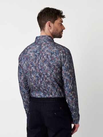Coupe slim Chemise DESOTO en bleu