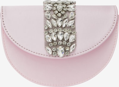 faina "Clutch" stila somiņa, krāsa - rožkrāsas / Sudrabs, Preces skats