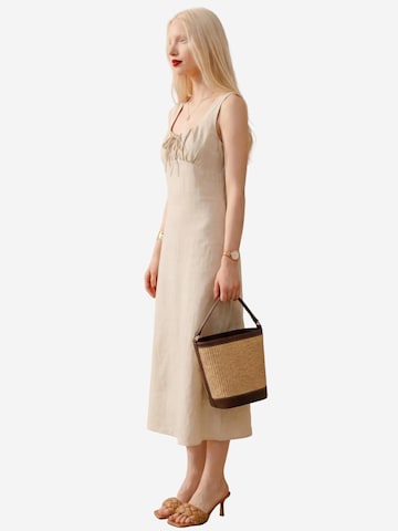 Robe My fashion en beige