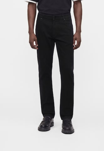 WRANGLER regular Jeans 'REDFORD' i sort: forside