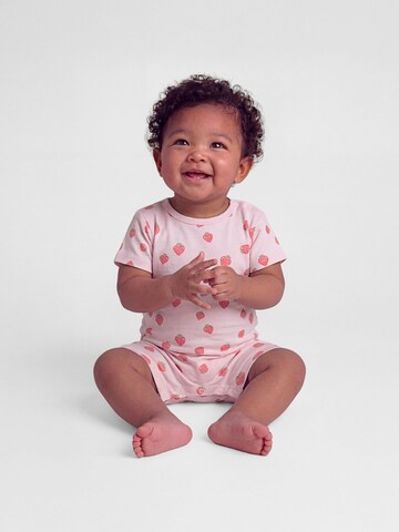 Pyjama TWO SOON en rose : devant