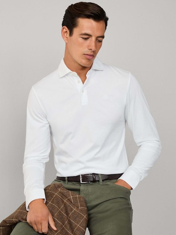 Hackett London Poloshirt in Weiß