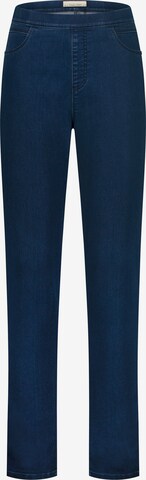 October Jeggings in Blue: front