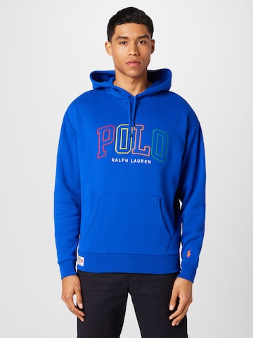 Felpa di Polo Ralph Lauren in blu: frontale