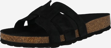 BULLBOXERNatikače s potpeticom - crna boja: prednji dio