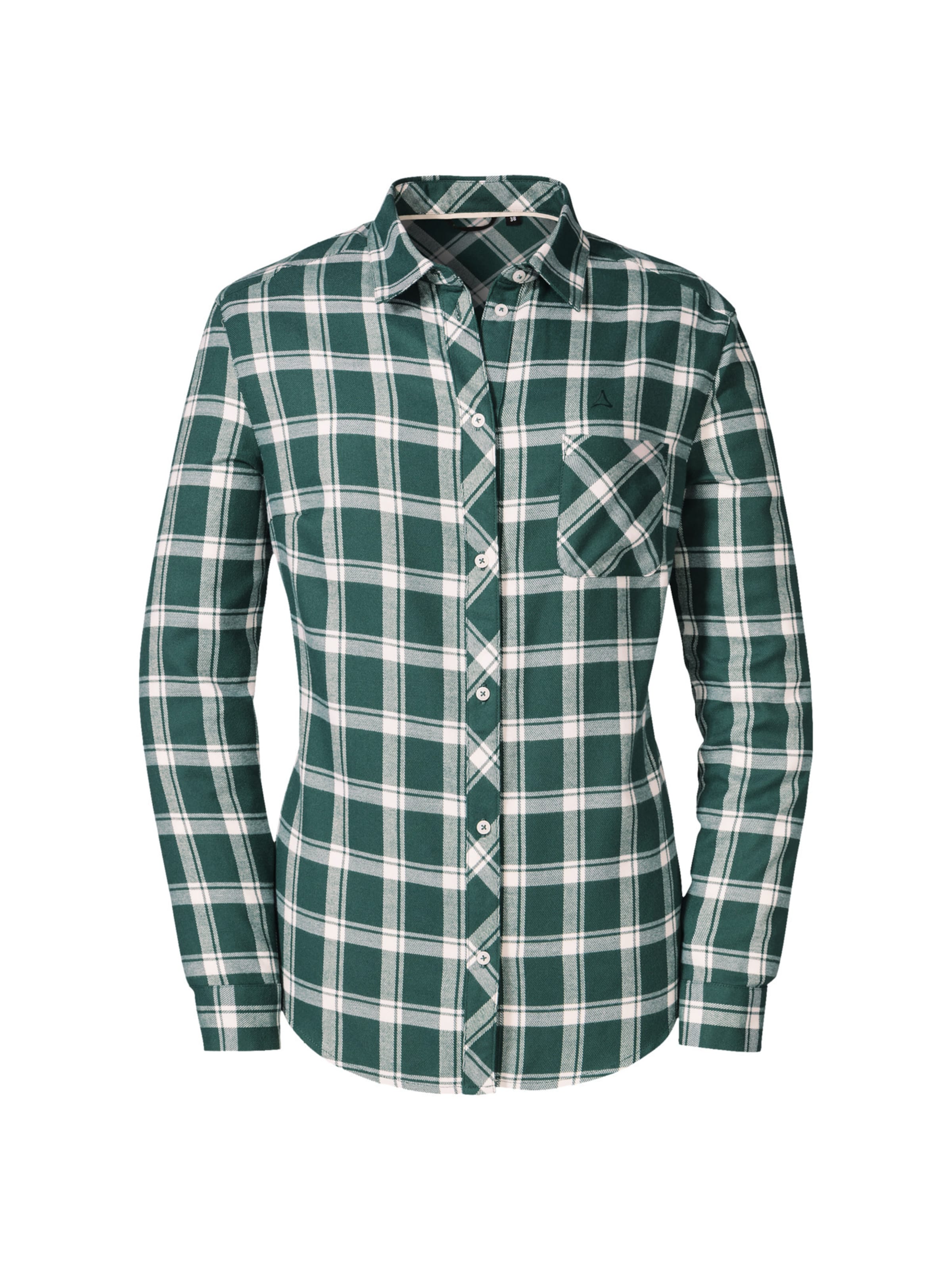 Camicia funzionale 'Gateshead' di Schöffel in verde: frontale