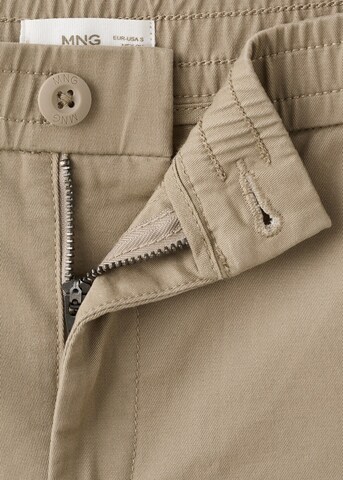 MANGO TEEN Regular Pants 'Wangch' in Beige
