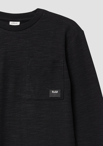 s.Oliver Shirt in Schwarz