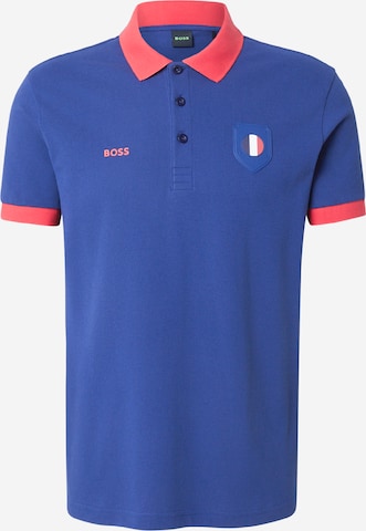 mėlyna BOSS Marškinėliai 'Lux': priekis