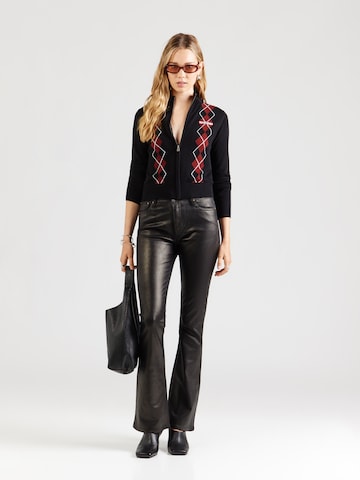 Cardigan 'ARGYLE' GUESS JEANS en noir