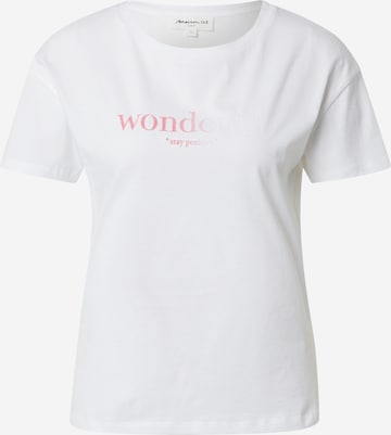 T-shirt 'ILONA' Maison 123 en blanc : devant