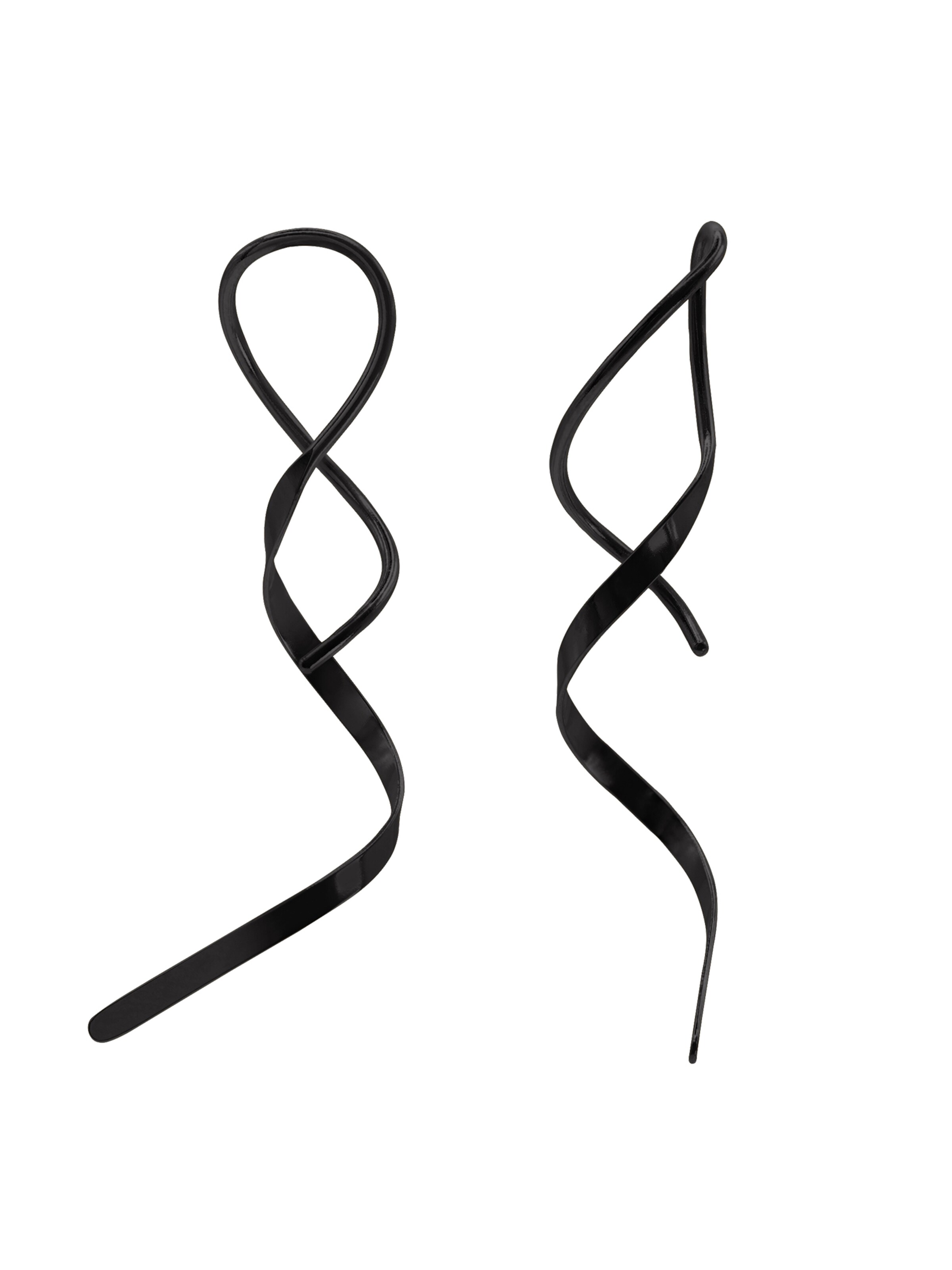 Heideman Ohrringe 'Rufus' in Schwarz