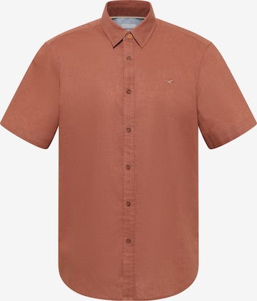 MUSTANG Hemd in Orange: Vorderseite