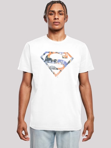 T-Shirt 'Superman' F4NT4STIC en blanc : devant
