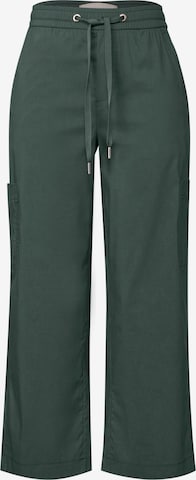 STREET ONE Regular Cargohose in Grün: Vorderseite