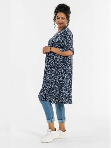 Robe 'Signe' STUDIO en bleu