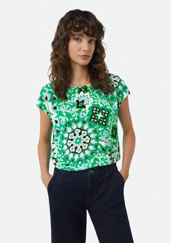 COMMA T-Shirt in Grün: Vorderseite