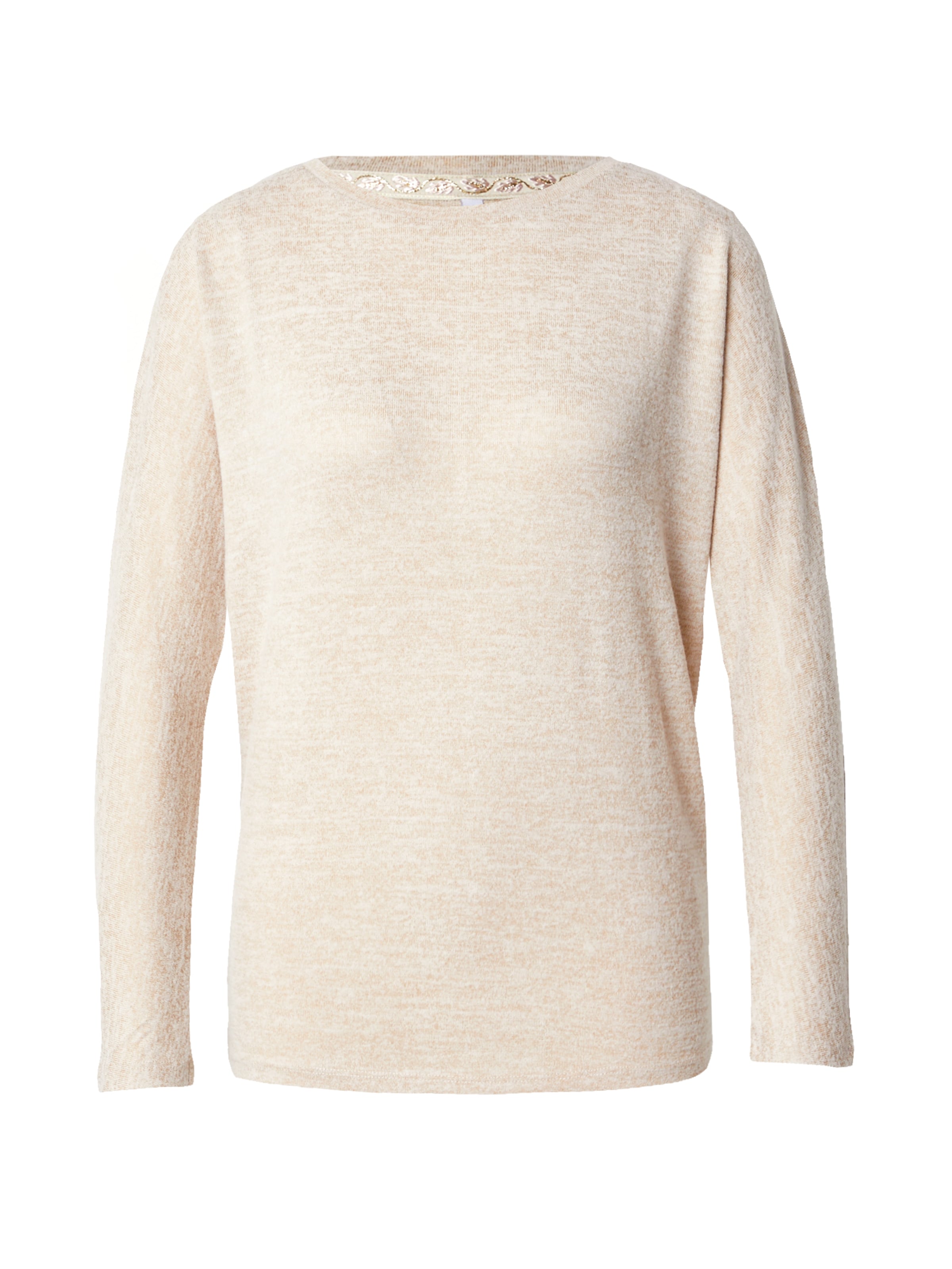 Hailys Tričko 'Mo44ni' - Béžová: predná strana