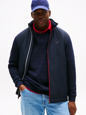 Tommy Hilfiger Big & Tall Демисезонная куртка в Синий: спереди