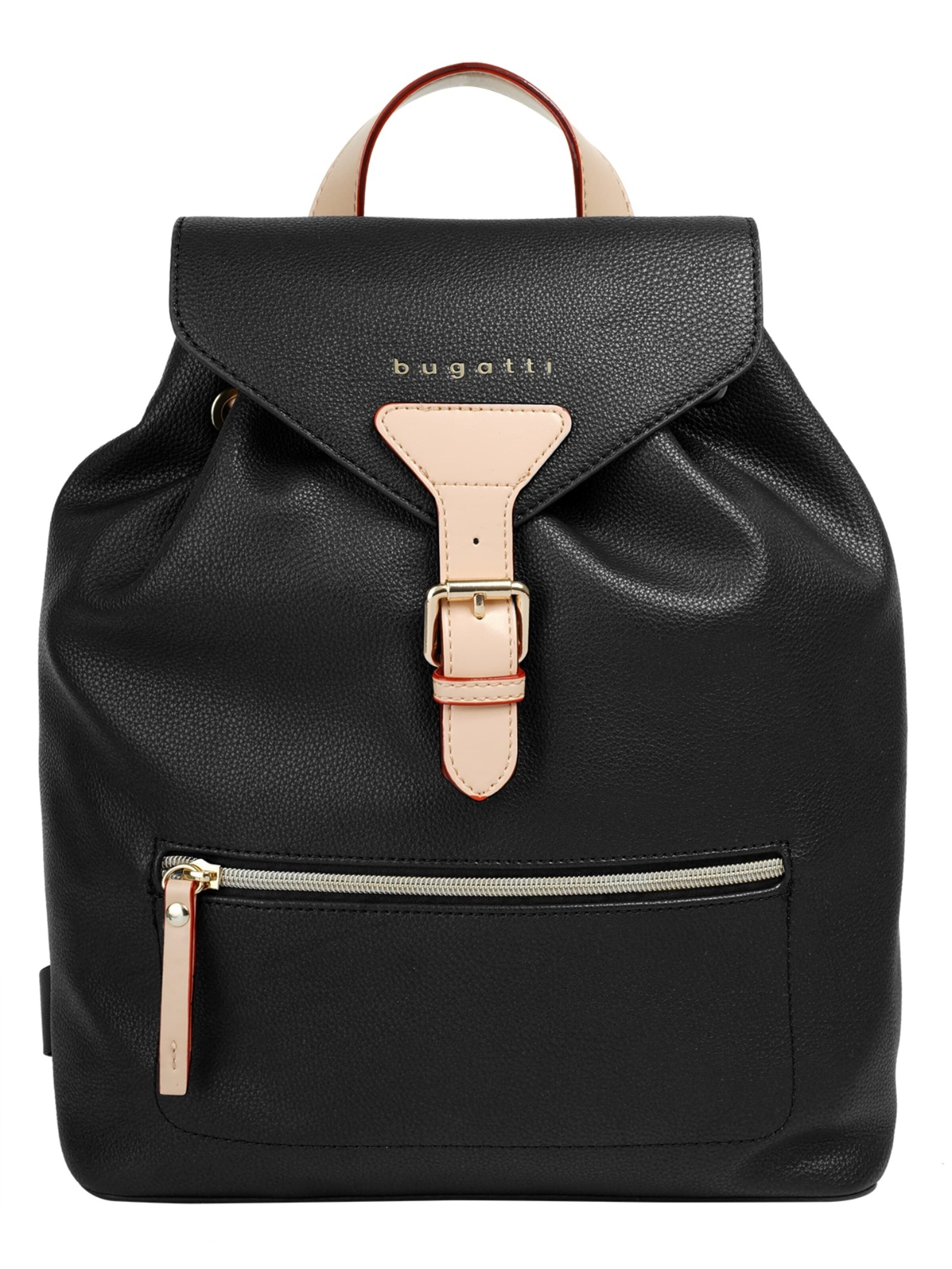bugatti Rucksack 'ELLA'‌‌‌ in Schwarz: Vorderseite