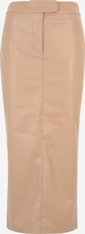 River Island Petite Rok 'COLUMN' in Bruin: voorkant