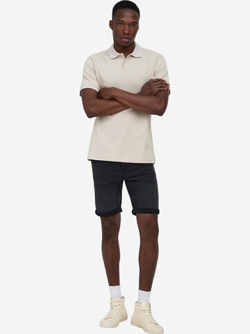 Only & Sons Shirt 'Ben' in Beige