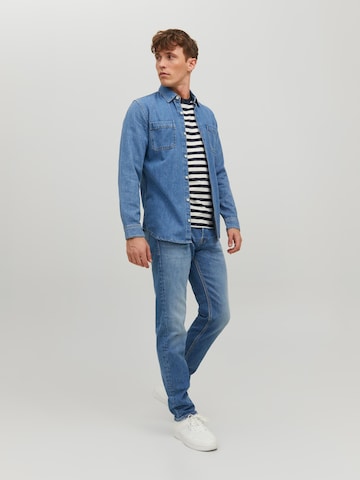 JACK & JONES Regular Jeans 'Mike Wood' i blå