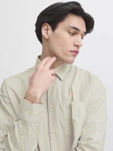 Casual Friday Regular fit Button Up Shirt ' CFMARTIS ' in Beige
