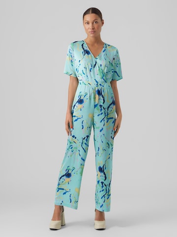 VERO MODA Jumpsuit 'HEART OLI' in Blauw: voorkant