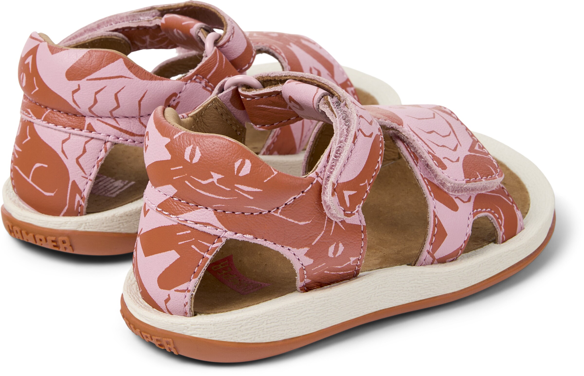 CAMPER Sandalen 'Bicho' in Roze