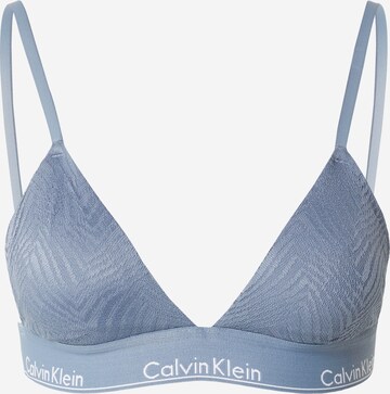 Calvin Klein Underwear Normální Podprsenka – modrá: přední strana