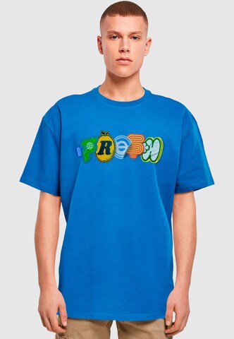 MT Upscale Shirt 'Vitamin' in Blau: Vorderseite