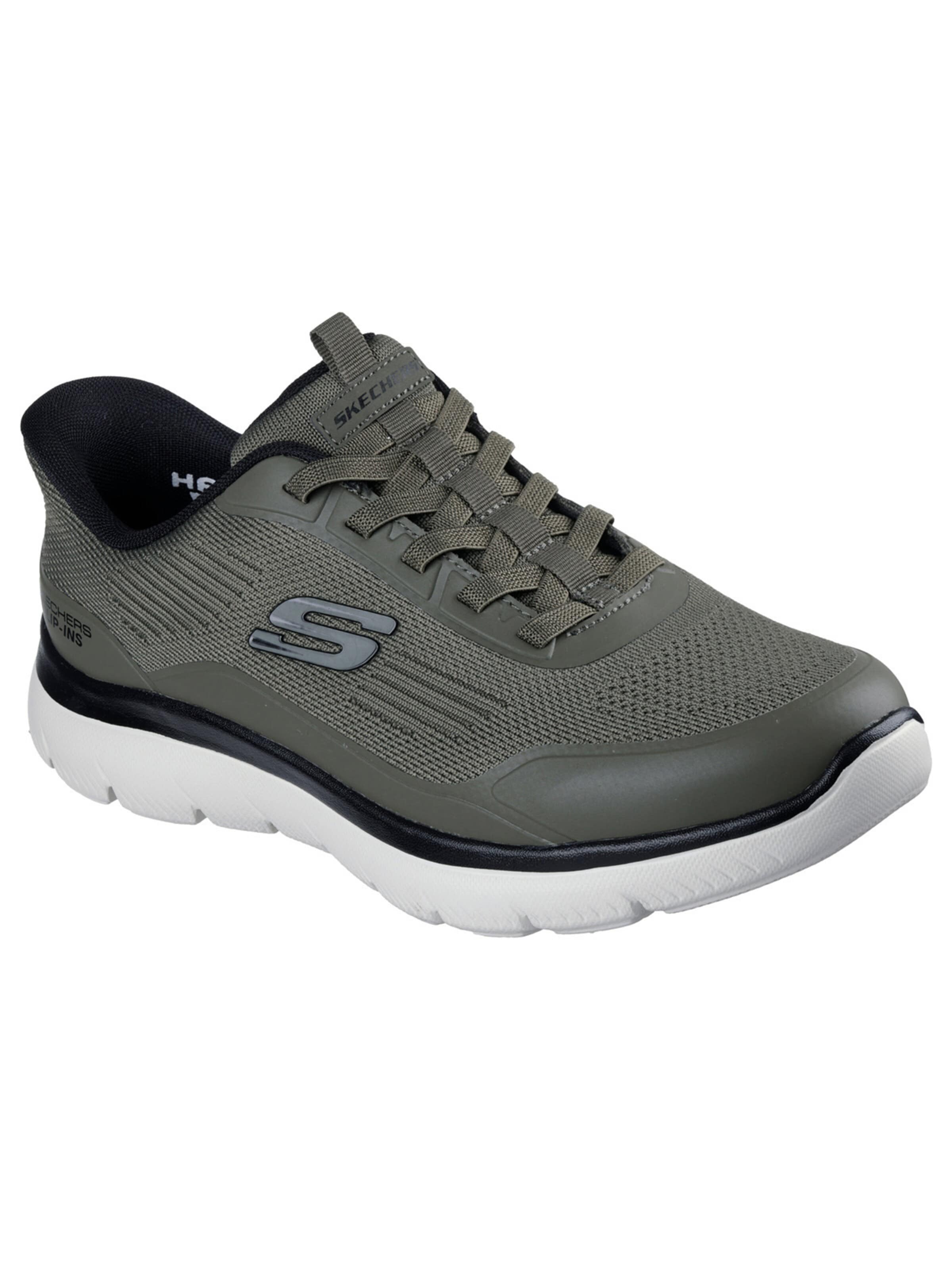 SKECHERS Halbschuh 'Freizeitschuhe Summits Leyter' in Grün: Vorderseite