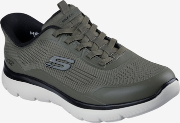 SKECHERS Halbschuh 'Freizeitschuhe Summits Leyter' in Grün: Vorderseite