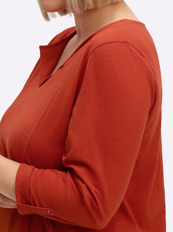 SHEEGO Majica | rdeča barva