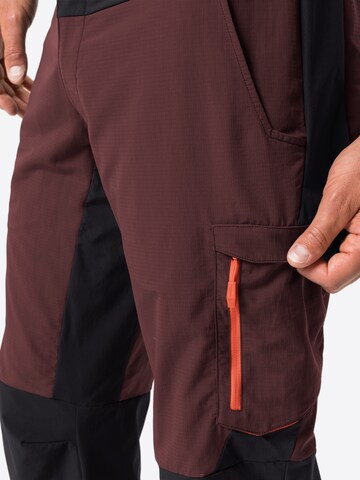 VAUDE Regular Outdoorbroek 'Qimsa' in Rood