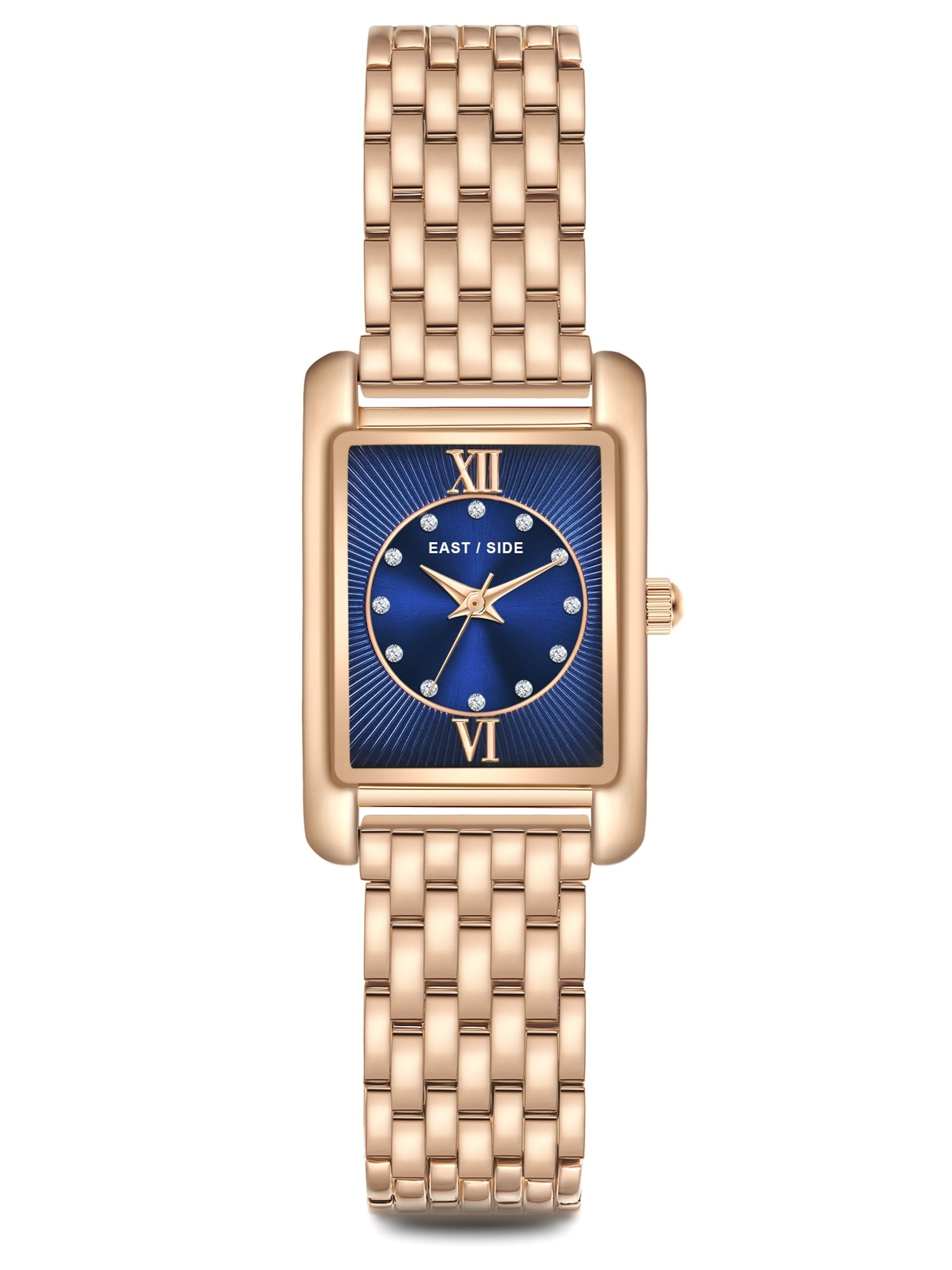 Eastside Analog Watch in Gold: front