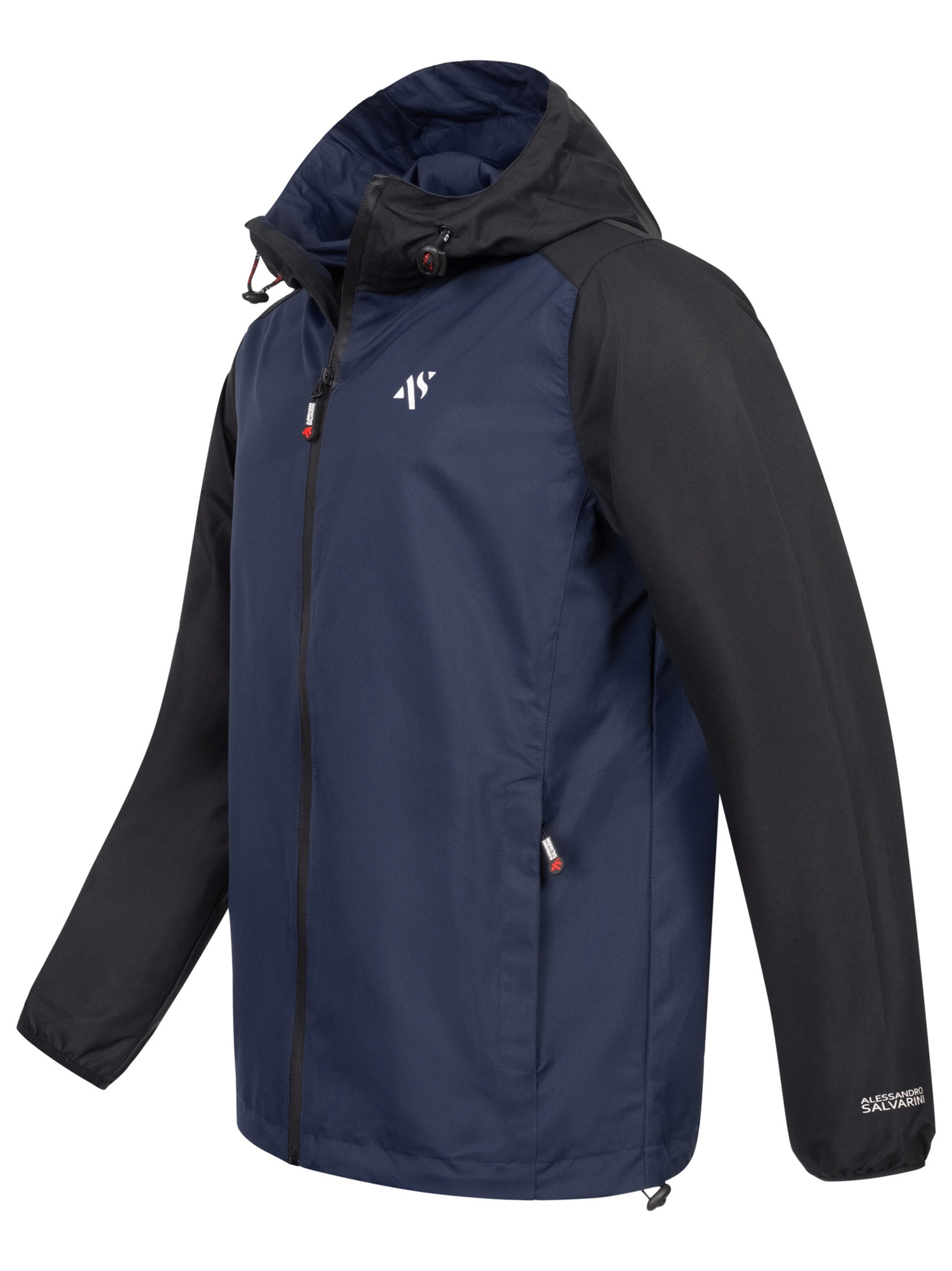 Alessandro Salvarini Functionele jas in Blauw