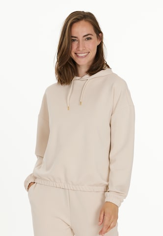 ENDURANCE Sportsweatshirt 'Timmia' in Beige: Vorderseite