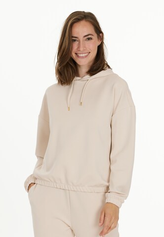 ENDURANCE Athletic Sweatshirt 'Timmia' in Beige: front