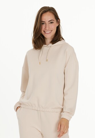 ENDURANCE Sportief sweatshirt 'Timmia' in Beige: voorkant