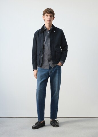 MANGO MAN Between-Season Jacket 'Paolo' in Blue