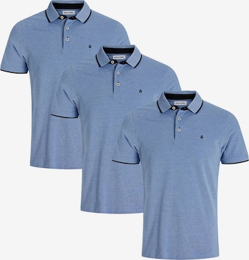 JACK & JONES Shirt 'Paulos - Slim Fit' in Blauw: voorkant