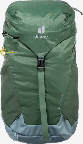 DEUTER Backpack in Green: front