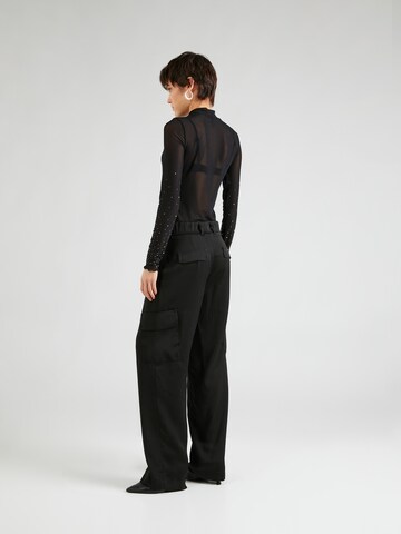 Riani Loose fit Pleat-Front Pants in Black